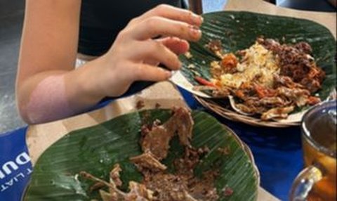 Potret Kasad Makan Gudeg di Yogyakarta Bareng Putri Tercinta, Bahagia Banget Nikmati Menu Khas