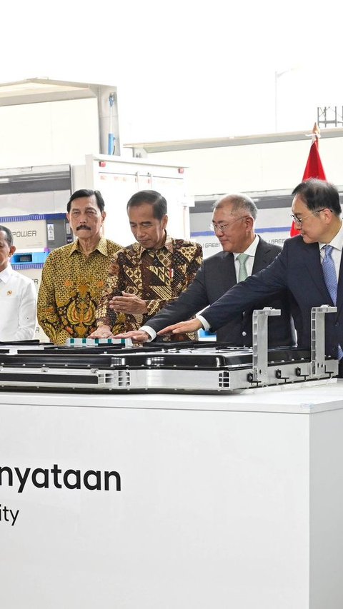 Di Karawang, Hyundai telah memulai produksi baterai kendaraan listrik secara resmi