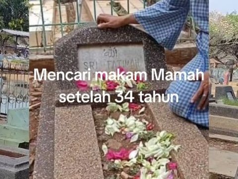 34 Tahun Cari Makam Ibunda Hanya dengan Modal Foto, Pria Ini Terharu Akhirnya Bisa Temukan Tempat 'Pulang'