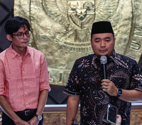 FOTO: Ditunjuk Gantikan Hasyim Asy'ari, Plt Ketua KPU Afifuddin Pastikan Pilkada Serentak 2024 Tak Terganggu