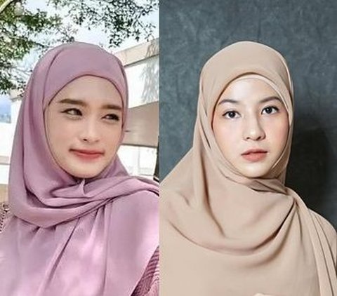 10 Style Showdowns between Natasha Rizky and Inara Rusli, Both Matched with Desta, Equally Angelic