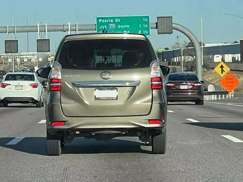 Bergerak di jalan tol Colorado