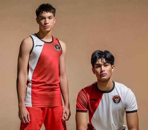 Dua Anak Seleb Terkenal Tanah Air jadi Model Jersey Olimpiade 2024, Punya Paras Ganteng dan Tubuh Tinggi