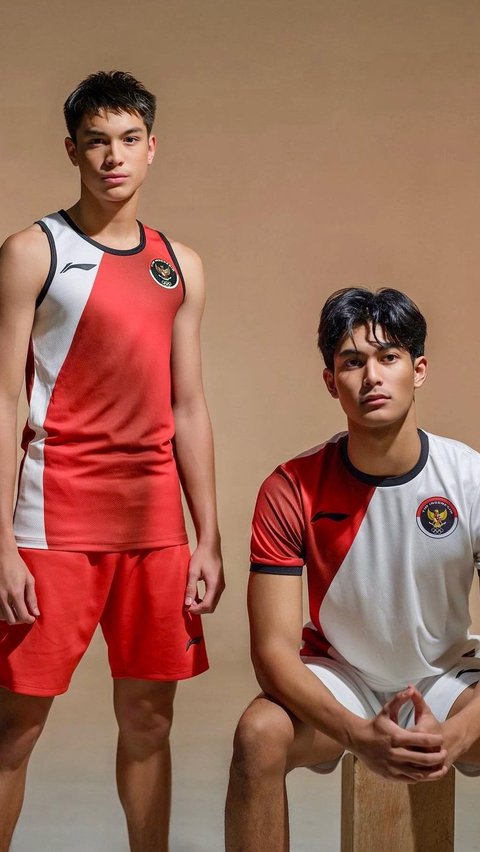 Dua Anak Seleb Terkenal Tanah Air jadi Model Jersey Olimpiade 2024, Punya Paras Ganteng dan Tubuh Tinggi