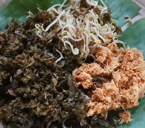 Mencicipi Kuliner Unik dari Surabaya Urap Urap Lumut, Gunakan Lumut Segar dari Bebatuan