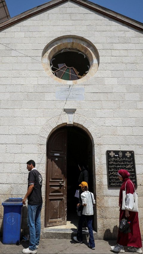 FOTO: Penampakan Gereja Palestina Merawat Korban Perang di Tengah Krisis RS Jalur Gaza<br>