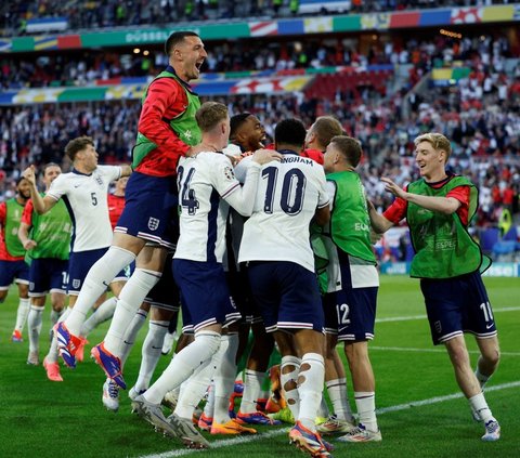 Inggris berhasil melaju ke babak semifinal Euro 2024 setelah mengalahkan Swiss dalam pertandingan perempat final.