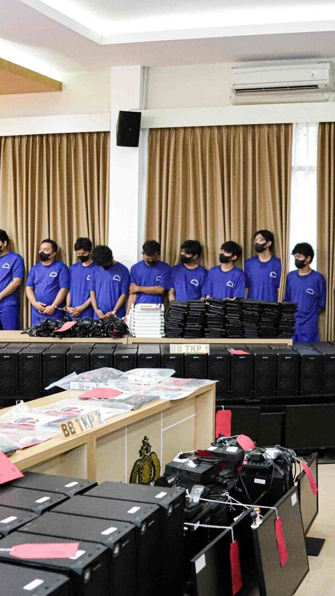 11 Tersangka Judi Online di Purwokerto