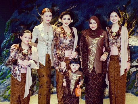 Penampilan Aaliyah Masaid di Acara Tedak Siten Anak Aurel Hermansyah, Cantik Banget Disebut Vibes Putri Keraton