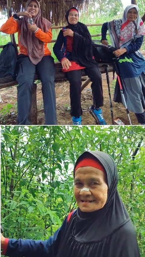 Pria Ini Bertemu Nenek 75 Tahun saat Mendaki, Bagikan Tips Tetap Kuat Naik Gunung di Usia Senja<br>