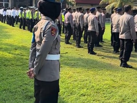 Polwan Ini Ambil Kerja Sampingan Meski Sudah PNS, Jual Ikan di Pasar hingga Bisnis Baju, Tuai Pujian Warganet