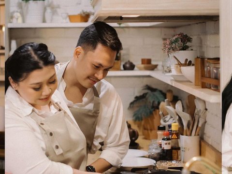 10 Pictures of Clarissa Putri's Tiny Kitchen, Located under the Stairs