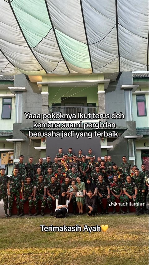 Wanita Ini Bagikan Pengalaman Menikah dengan Anggota TNI, Banjir Pujian Gak Cuma Pamer Baju Persit