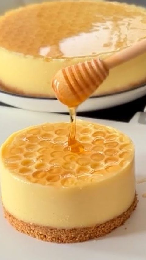 Honey Cheesecake Puding