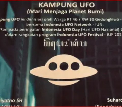 Fakta Menarik Kampung UFO di Yogyakarta, Jadi yang Pertama di Indonesia