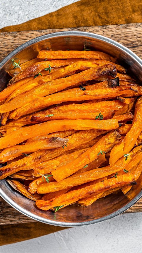 Delicious, Savory, and Crispy Fried Sweet Potato Recipe, Perfect for Morning Snacks