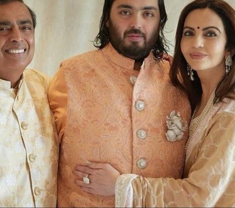 Mukesh Ambani Guyur 52 Pasangan Pengantin Perhiasan Emas hingga Cek Belasan Juta Rupiah