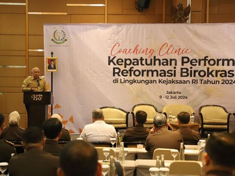 Wakil Jaksa Agung Beri Arahan pada Peserta Coaching Clinic Kepatuhan Performa Reformasi Birokrasi di Lingkungan Kejaksaan RI