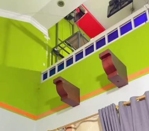 Viral! Simple One-Story House Has a Lift Like a Rich Person's Residence