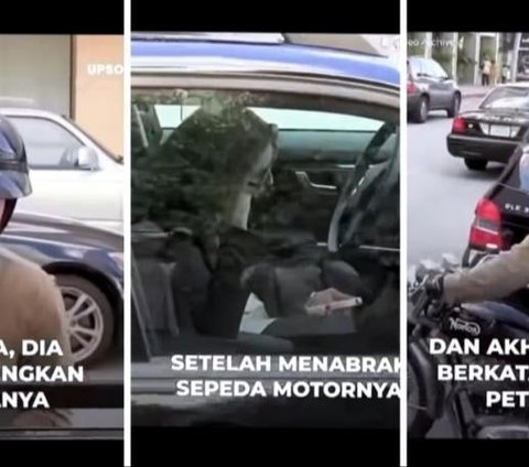 Panik! Wanita Ini Mengurung Diri di Mobil Setelah Tabrak Motor Keanu Reeves