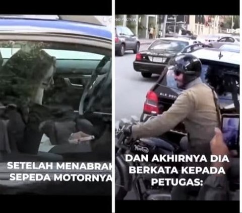 Panik! Wanita Ini Mengurung Diri di Mobil Setelah Tabrak Motor Keanu Reeves