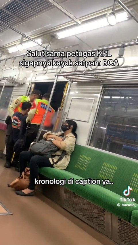 Aksi Sigap Security KRL Bantu Gendong Penumpang yang Baru Kecelakaan Ini Viral, Tuai Pujian