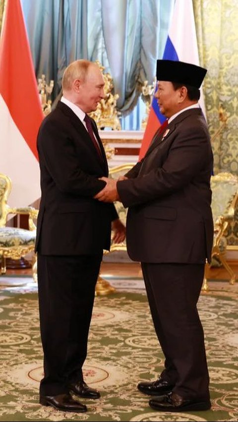 Isi Pembicaraan Penting Pertemuan Prabowo dengan Presiden Putin di Istana Kremlin Rusia