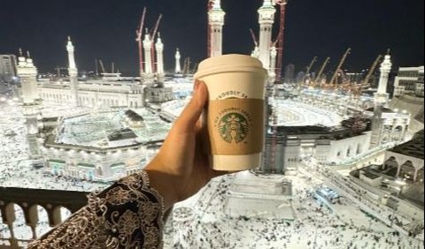 Foto Starbuck di Mekah