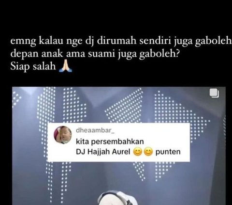 Aurel Hermansyah Faces Criticism for DJing, Atta Halilintar Gives a Sharp Response