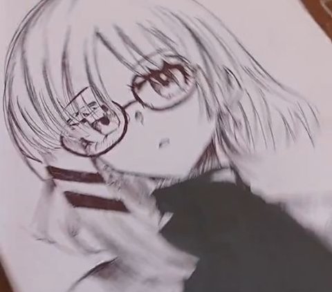 Like a Professional, This Elementary School Student is Great at Drawing Anime with Surprising Results