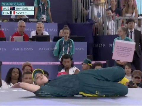 Viral Australian Athlete Displays Strange Breakdance Style at the 2024 Olympics, Aiming for Anti-Mainstream but Ends Up with a Score of 0