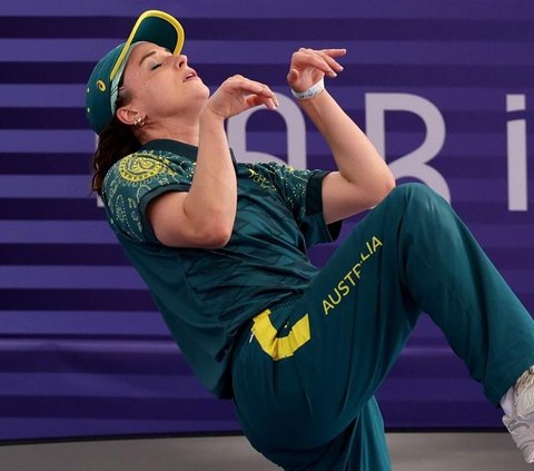 Viral Australian Athlete Displays Strange Breakdance Style at the 2024 Olympics, Aiming for Anti-Mainstream but Ends Up with a Score of 0