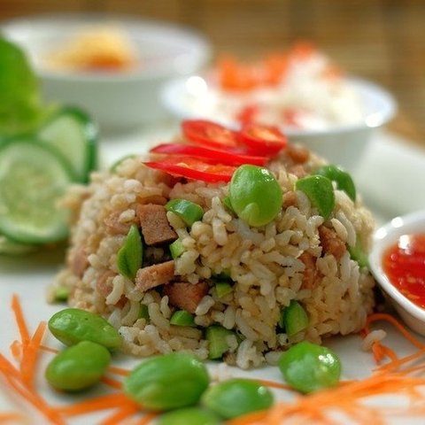 Nasi Goreng Petai Ikan Asin