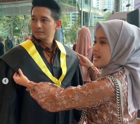 Portrait of Chand Kelvin Graduating with a Master's Degree in Malaysia