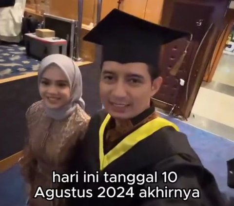 Portrait of Chand Kelvin Graduating with a Master's Degree in Malaysia