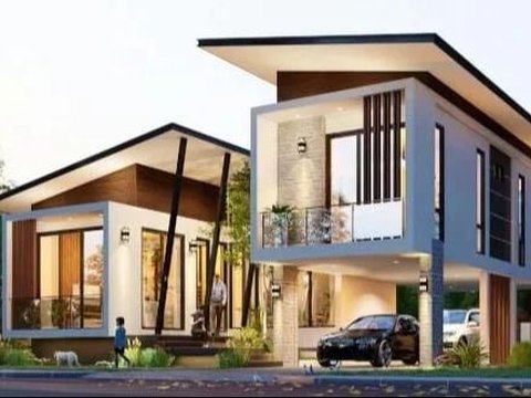 Atap Rumah Minimalis Model Kupu-Kupu<br>