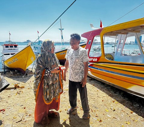 FOTO: Mariyati Daeng Ngintang, Pahlawan Inklusi Keuangan dari Pulau Lae-Lae Sulawesi Selatan