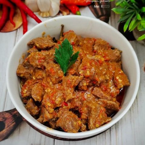 Oseng Mercon Sapi Daging