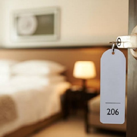 Ilustrasi kamar hotel. (iStockphoto)