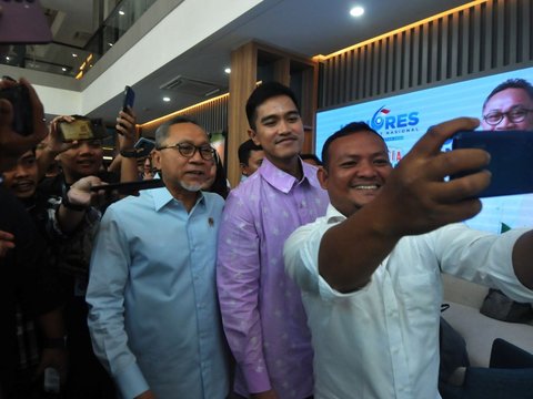 FOTO: Bertemu Zulkifli Hasan, Kaesang Pangarep Terang-Terangan Bakal Koalisi PSI dan PAN pada 2029