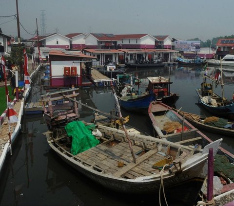 FOTO: Melihat Keunikan Rumah Apung yang Modern untuk Para Nelayan Muara Angke