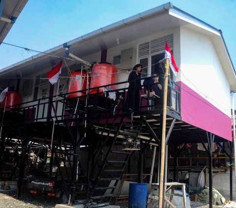 FOTO: Melihat Keunikan Rumah Apung yang Modern untuk Para Nelayan Muara Angke