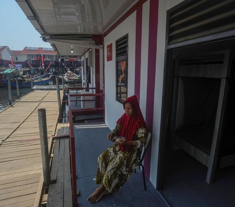 FOTO: Melihat Keunikan Rumah Apung yang Modern untuk Para Nelayan Muara Angke