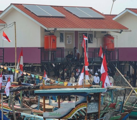 FOTO: Melihat Keunikan Rumah Apung yang Modern untuk Para Nelayan Muara Angke