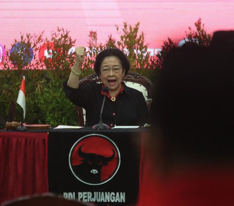 FOTO: Takut PDIP Diambil Alih, Megawati Pilih Jadi Ketum Lagi