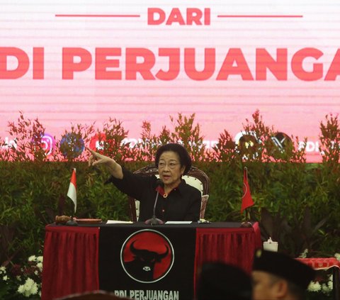 FOTO: Takut PDIP Diambil Alih, Megawati Pilih Jadi Ketum Lagi