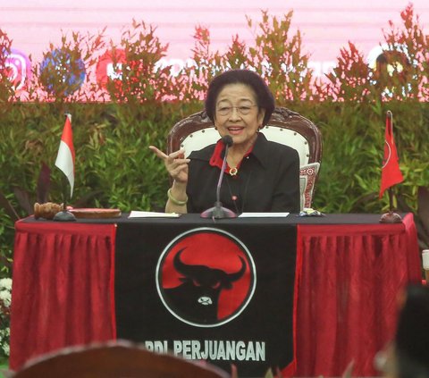 FOTO: Takut PDIP Diambil Alih, Megawati Pilih Jadi Ketum Lagi