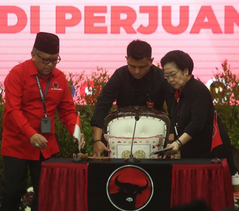 FOTO: Takut PDIP Diambil Alih, Megawati Pilih Jadi Ketum Lagi