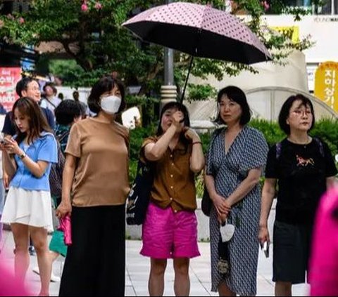 FOTO: Gelombang Panas Ekstrem Hantam Korea Selatan, Seoul Dilanda Malam Tropis 24 Hari Berturut-turut