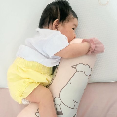 Foto-foto Terbaru Baby Gabriella Anak Denny Sumargo dan Olivia Allan, Potret saat Tidur Gemesin Banget!